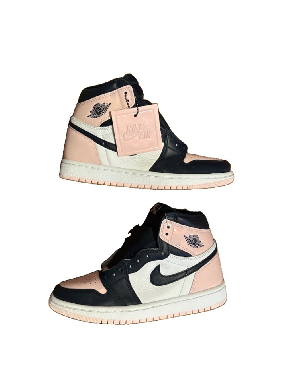 Nike Air Jordan 1 High OG Atmosphere Bubble Gum DD9335-641 Wmns 7 / 5.5Y DS
